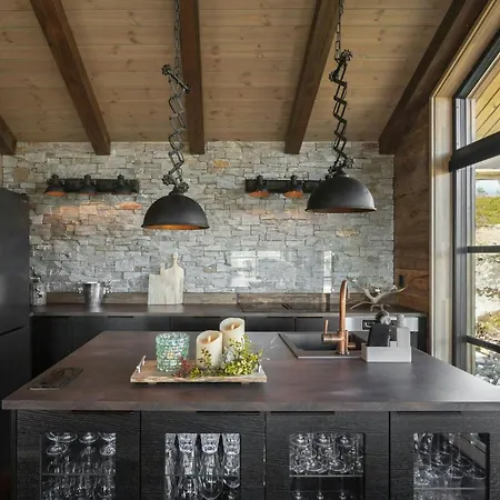 Designhytte For 16 Med Pa Turufjell Fla