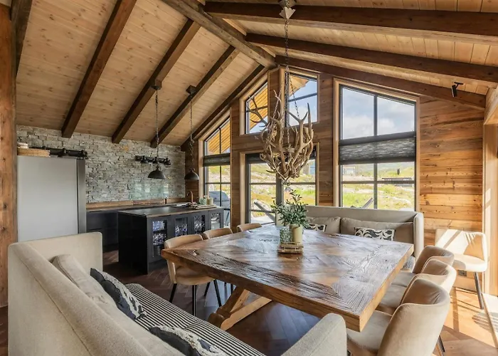 펜션 Designhytte For 16 Med Pa Turufjell Flå